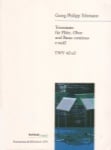 Trio Sonata in E Minor, TWV 42:e2 - Flute, Oboe, and Basso continuo (realized)