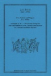 2 Preludes and Fugues from K404a - Oboe (or Clarinet), Clarinet, and Bassoon (or Bass Clarinet)