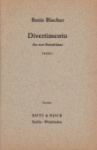 Divertimento - Flute, Oboe, Clarinet, and Bassoon (Score)