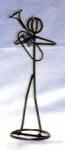 Baritone Stickman Sculpture