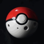 STL Ocarina Pokemon Pokeball Ocarina