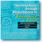 Teaching Music Through Performance in Beginning Band, Vol. 2 - CD