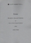 Scena: Recitative, Aria and Cabaletta - Oboe (or Sax) Unaccompanied