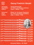 Music for the Royal Fireworks - Flute and Piano