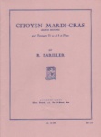 Citoyen Mardi-Gras - Trumpet and Piano