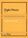 8 Pieces, Op. 59 - Flute Unaccompanied