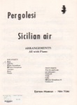Sicilian Air - Flute and Piano