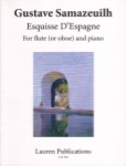 Esquisse D'Espagne - Flute (or Oboe) and Piano