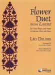 Flower Duet From Lakme - Flute Duet and Piano