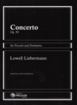 Concerto, Op. 50 - Piccolo and Piano