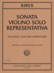 Sonata Violino Solo Representativa - Violin, Cello and Harpsichord