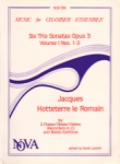 6 Trio Sonatas, Op. 3, Vol. 1 (Nos. 1-3) - Flute Duet and Basso Continuo
