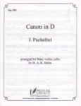 Canon in D - Flute, Violin and Cello
