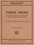 3 Arias - Flute, Violin, Viola and Cello
