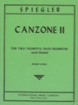 Canzone 2 - Two Trumpets, Bass-Trombone and Piano