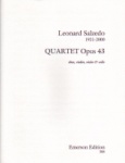 Quartet, Op. 43 - Oboe, Violin, Viola and Cello