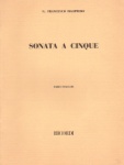 Sonata a Cinque - Piano, Flute, Violin, Viola and Cello (Parts)