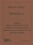 Sonata a 4 - 2 Violins, Trombone, Bassoon and Basso Continuo
