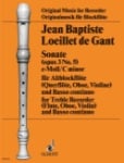 Sonata in C Minor, Op. 3 No. 5 - Alto Recorder and Basso Continuo