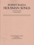 Housman Songs - Low Voice and Piano