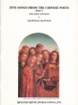 5 Songs From The Chinese Poets, Series 1 - Voice and Piano