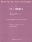 Balletti a 6 - Trumpet Duet, Strings, and Basso Continuo