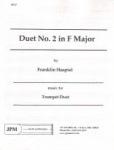 Duet No. 2 in F Major - Trumpet Duet