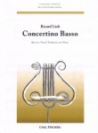 Concertino Basso - Bass (or Tenor) Trombone and Piano