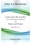 Come Into My Garden from The Song of Solomon, Op. 49, No. 1 - Flute and Piano