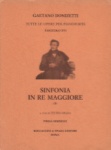 Sinfonia in D Major - Piano
