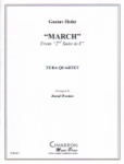 March from 2nd Suite in F - Tuba Quartet