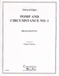 Pomp and Circustance, March Op. 39 No. 1 - Brass Quintet
