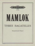 3 Bagatelles - Harpsichord (Piano)