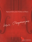 Sept Poesies - Violin and Piano