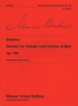 Sonata in D Minor, Op. 108 - Violin and Piano