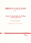 Easy Concertino in B-flat - Violin and Piano