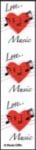 Love Music Bookmark