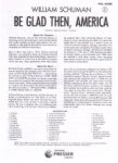 Be Glad Then, America - Concert Band (Full Score)