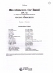 Divertimento for Band, Op. 42 - Full Score