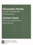 Clarinet Duets from the Instrument's Early Period