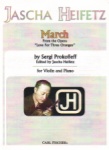 March from "Love for Three Oranges" - Violin and Piano