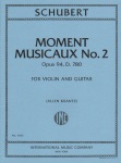Moment Musicaux No. 2, Op. 94 D 780 - Violin and Guitar