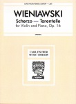 Scherzo Tarantelle, Op. 16 - Violin and Piano