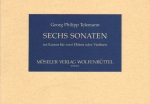 6 Sonatas in Canon, Volume 2 - Flute (or Violin) Duet
