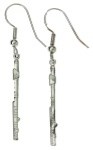 Flute Earrings