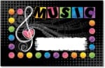 Music Love Incentive Punch Cards