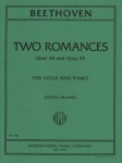 2 Romances, Opp. 40 and 50 - Viola and Piano