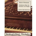 Variations on a Nocturne of Chopin - Piano