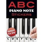 ABC Piano Note Stickers