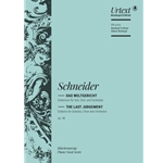 Last Judgement, Op. 46 - Vocal Score
